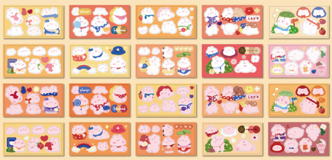 Fuxian Landscape Leisure Sticker Pack