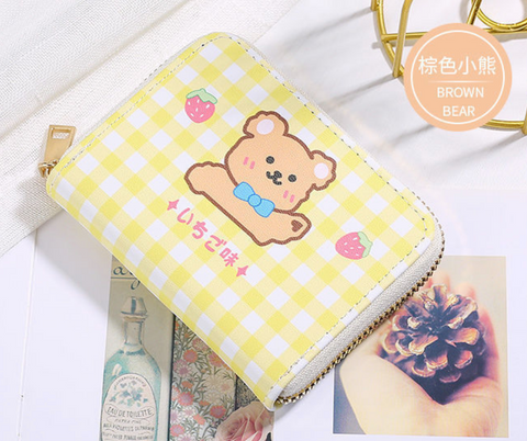 Check Zipper Wallet 9 Slots