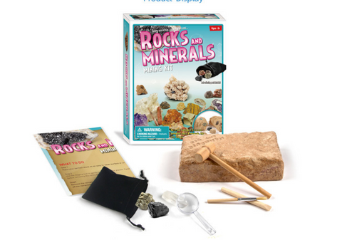 Rocks and Minerals Mining Kit