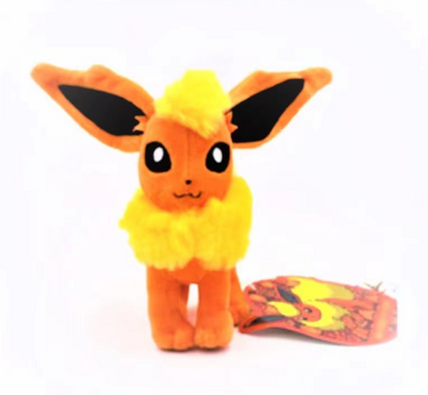 Flareon Standing Pokemon Plush 20cm