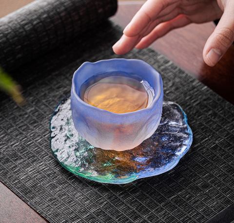Japanese Glacier Teacup Set