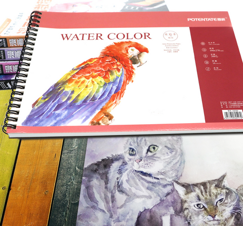 Potenatate Watercolor Sketchbook Rough Grain