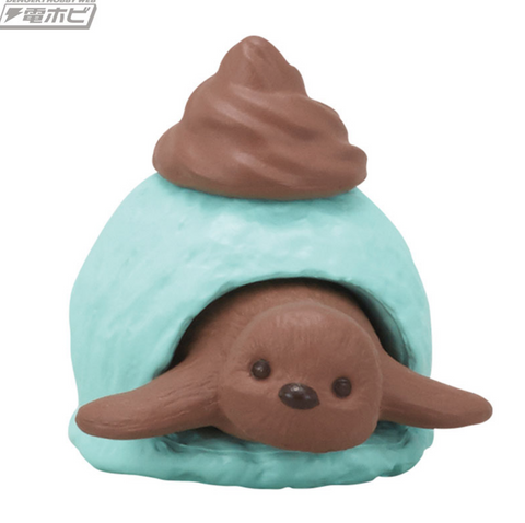 Penguin and Ice Cream Statues