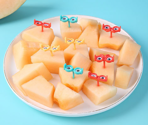 Cute Glasses Bento Picks