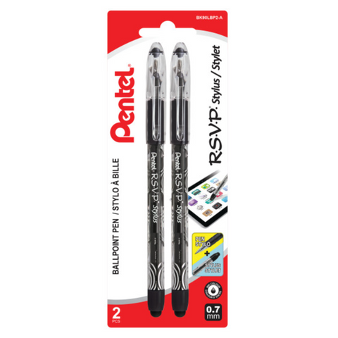 R.S.V.P STYLUS 0.7MM 2PC