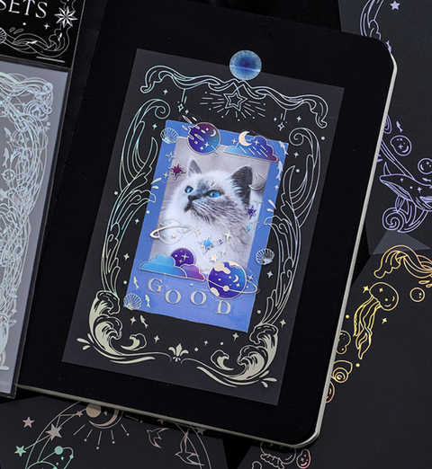 Infeel.Me PET Shiny Frame Stickers