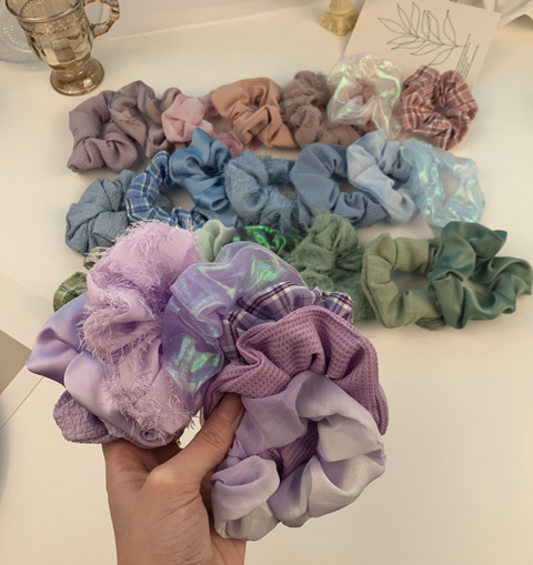 Cute Hair Scrunchie Set