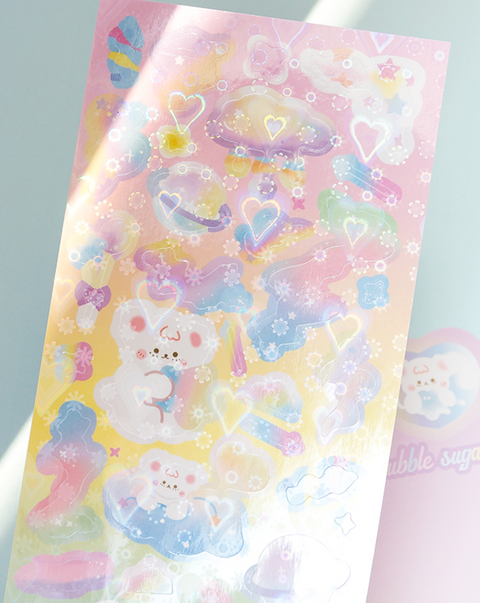 Jiyu Star Bubble Sugar Stickers