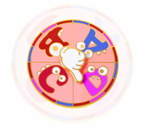 Spin ABCD Pin