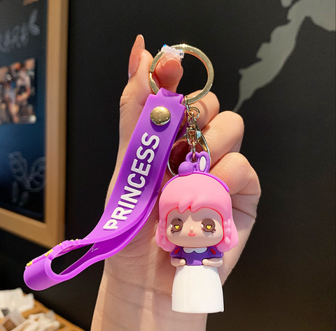 Blue World Keychain