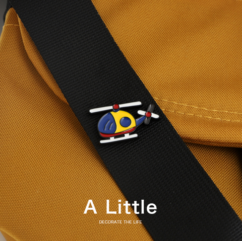 Tiny Helicopter Pin