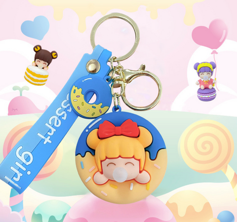 Dessert Girl Keychain