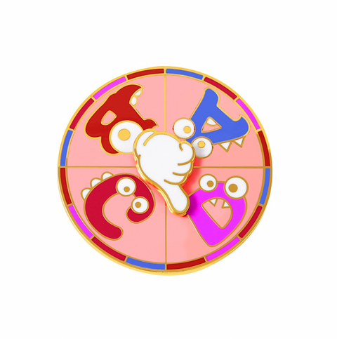 Spin ABCD Pin