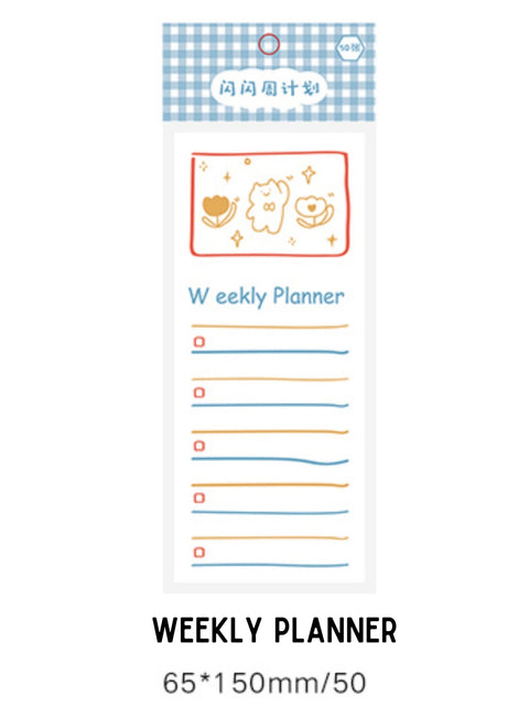 Jiyu Bright Memo Pads
