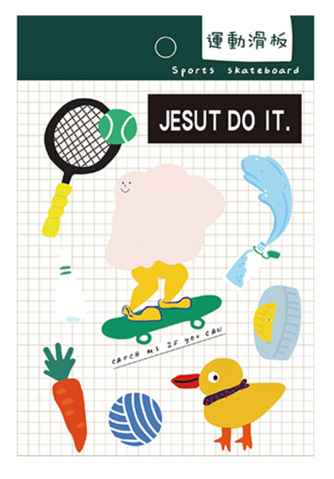 Jiyu Magic Farm PET Stickers