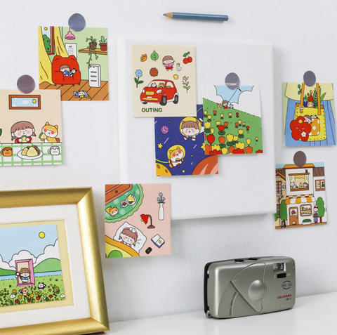 Cartoon Movie Postcards