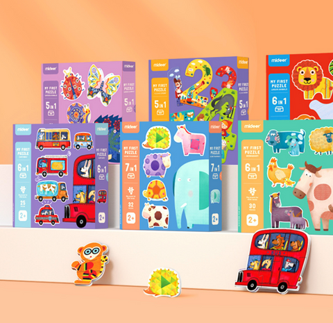 Mideer 6 in 1 Children Puzzle
