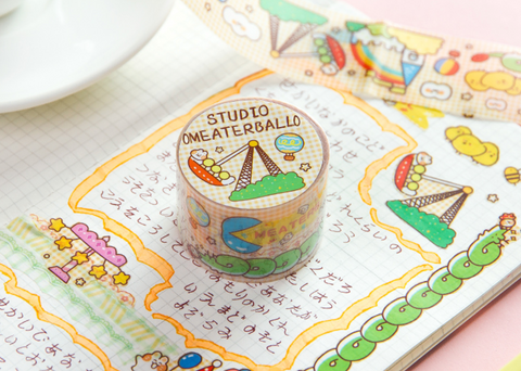 Jiyu PET Cute Matte Washi Tape