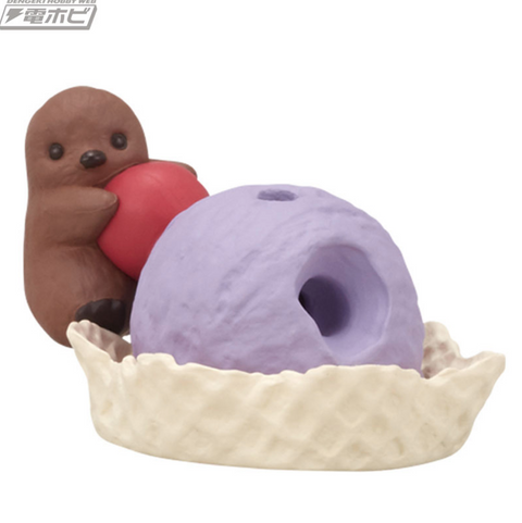 Penguin and Ice Cream Statues