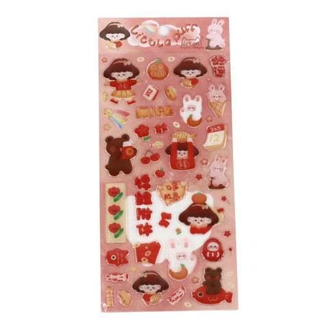 Fortune Puffs Stickers