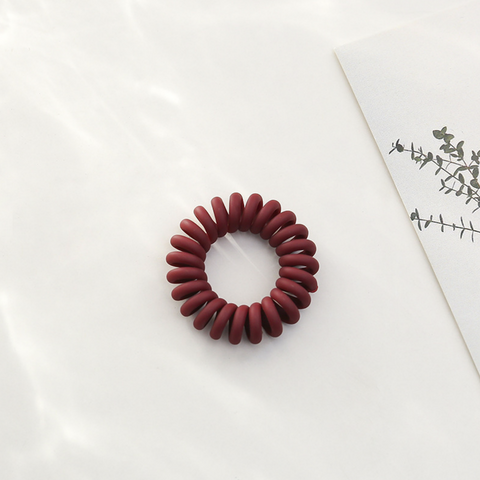 Matte Phone Cord Hair Tie