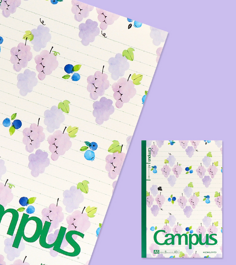 CAMPUS Fruit 8mm Dotted Line A5 Notebook 40pg