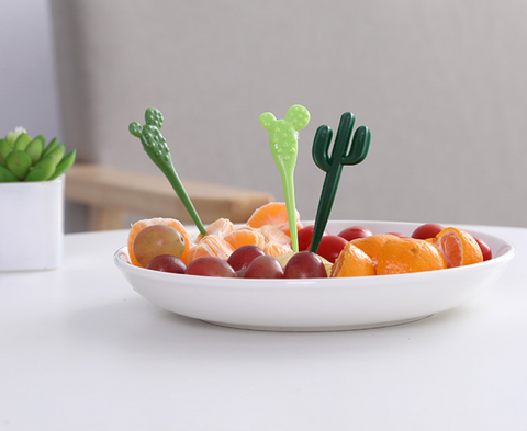 Cactus Bento Picks