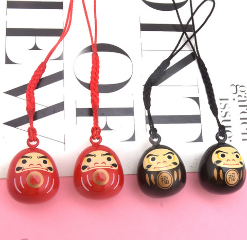 Daruma Water Bell Charm