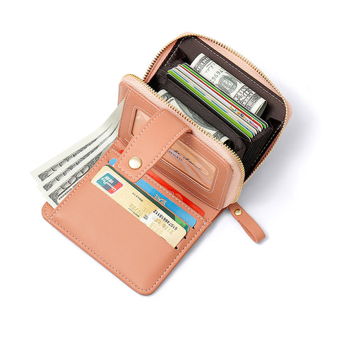 Short Two-Fold Vintage Wallet