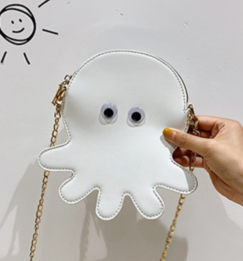 Octopus Purse (Green, White, Pink, Black) 9018