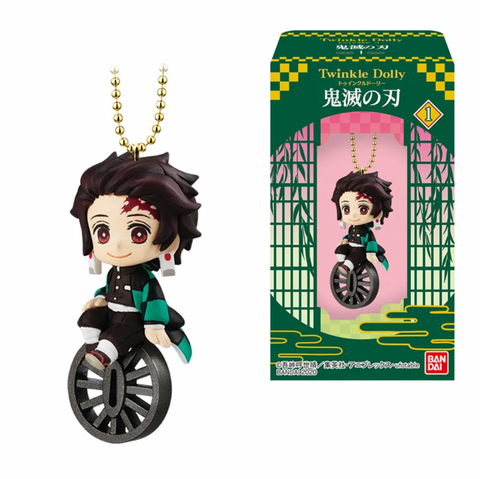 Demon Slayer On Wheel Statue
