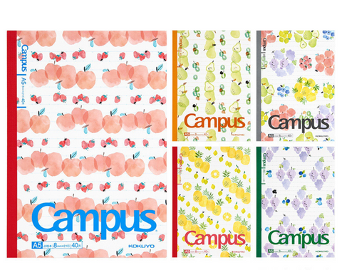 CAMPUS Fruit 8mm Dotted Line A5 Notebook 40pg