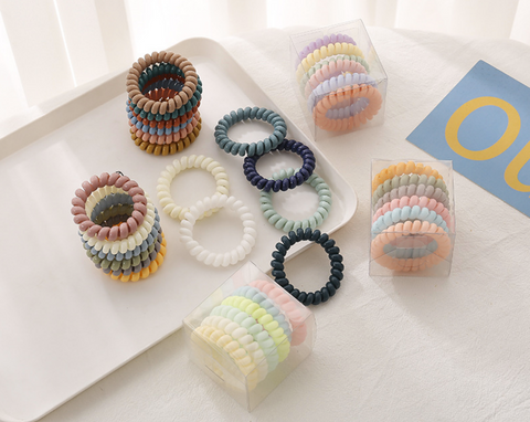6 Set Phone Cord Band