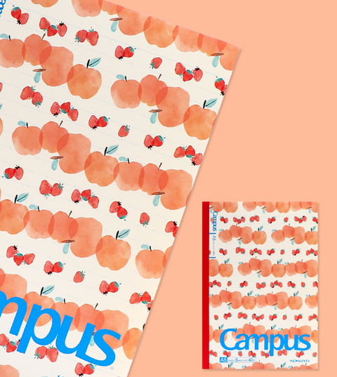 CAMPUS Fruit 8mm Dotted Line A5 Notebook 40pg