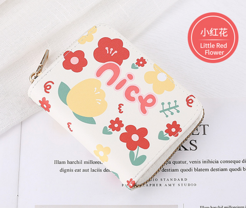 Zipper Card Wallet 9 Slot