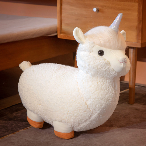 Cool Hair Unicorn Sheep Plush 50cm