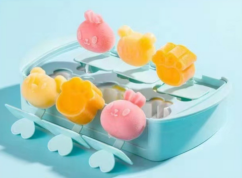 Cute Cartoon Popsicle Silicone Mould