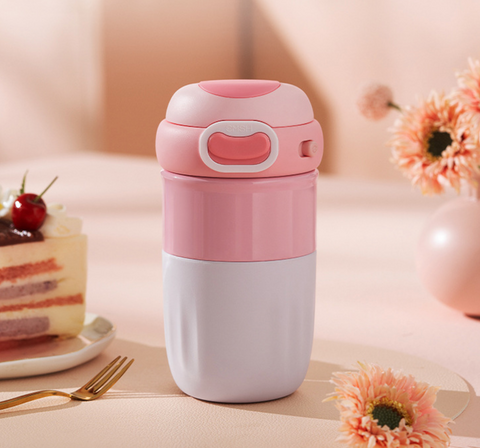 Strawberry Life 380ml Thermos