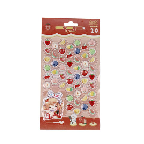 Fruit Match Stickers