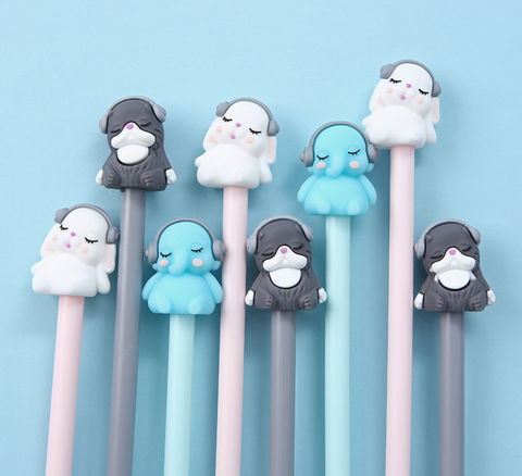 Headphone Pets Gel Ink Pen 0.5mm