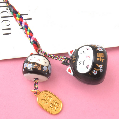 Gemini Lucky Cat Pearlescent Charm
