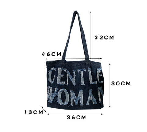 Gentlewoman Blue Canvas Tote
