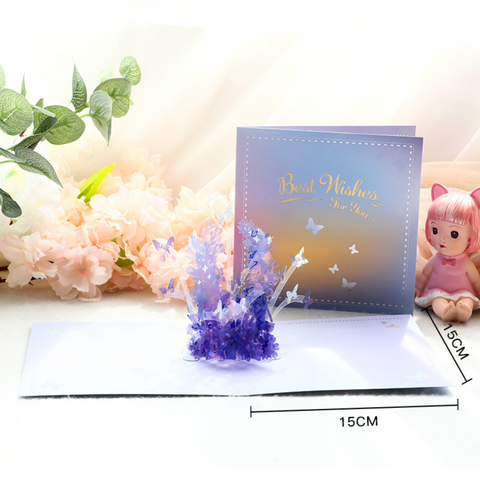 Pop Out Card Butterflies