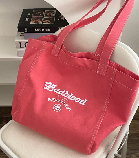 Badblood Classic Canvas Tote