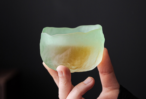 Japanese Glacier Teacup Set