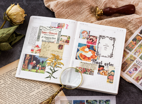Vintage Scrapbook Sticker