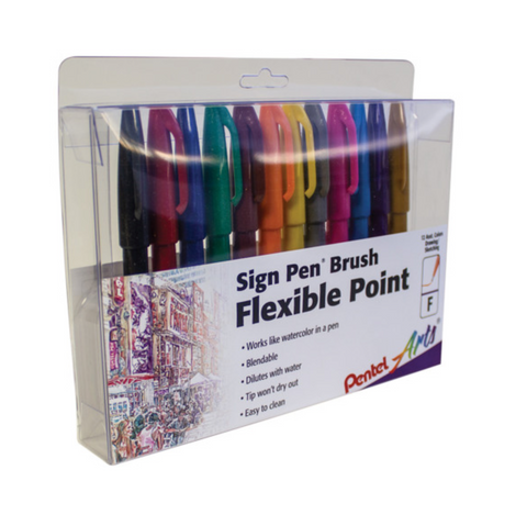 Brush Sign Pen Set