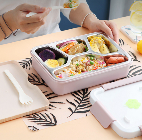 Wood Rectangle Lunchbox