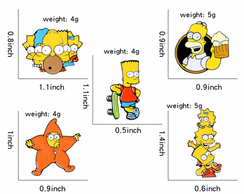 Simpsons Pins