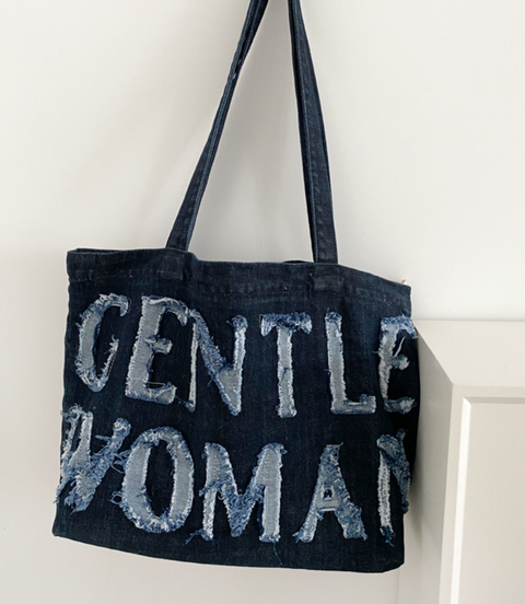 Gentlewoman Blue Canvas Tote